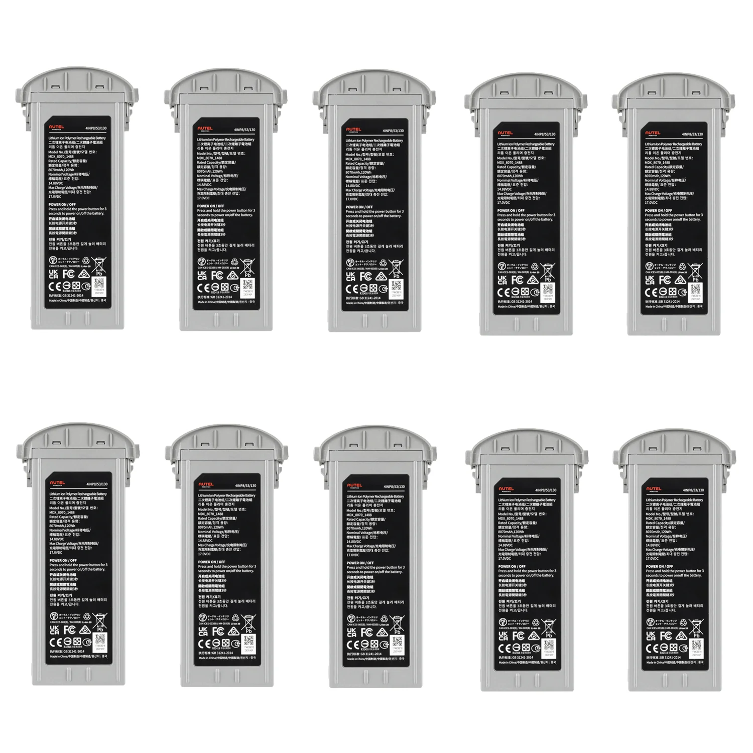Autel EVO Max 4T/4N Battery Intelligent Flight Battery 8070mAh - Image 9