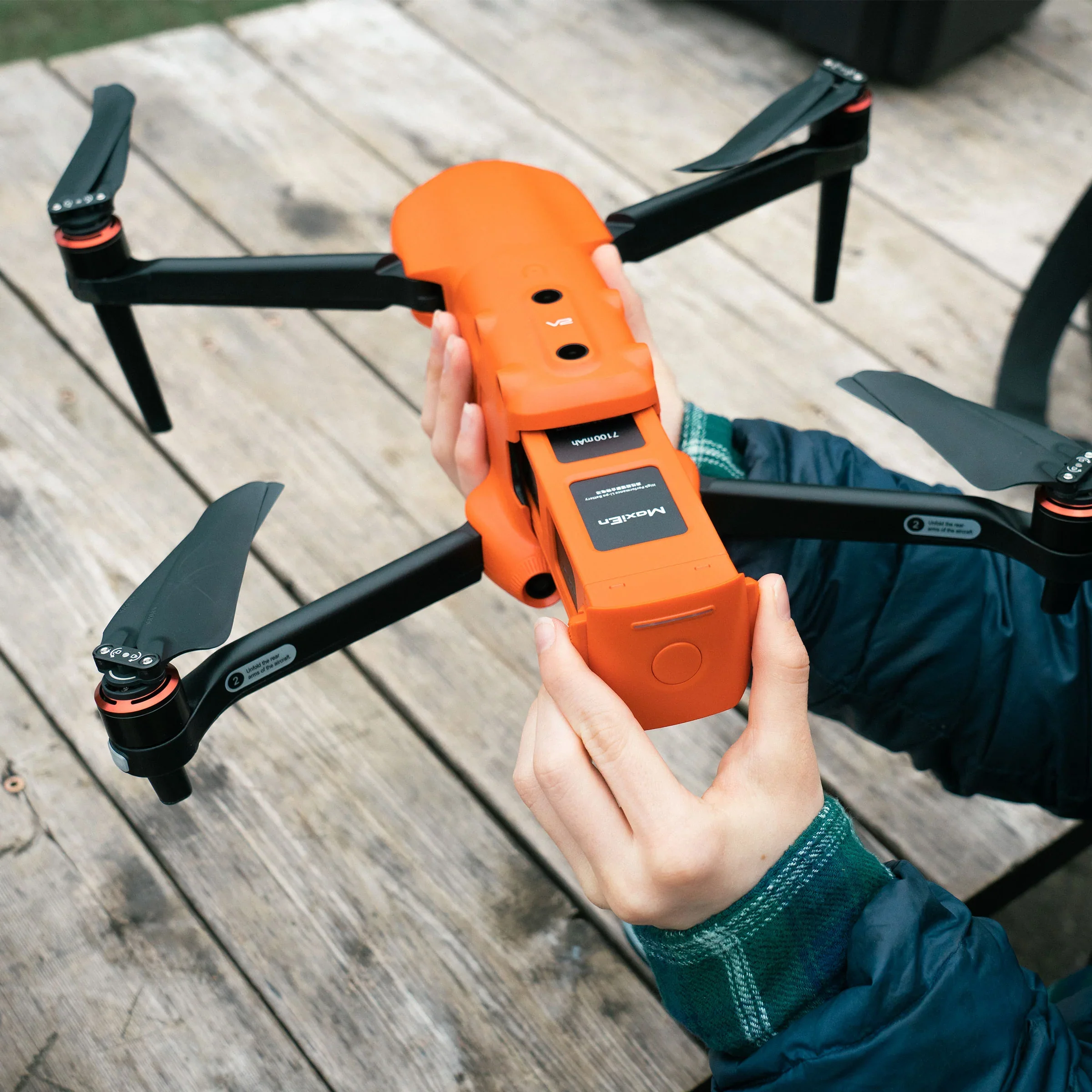 Autel Robotics EVO II Drone Battery 7100mAh - Orange - Image 11