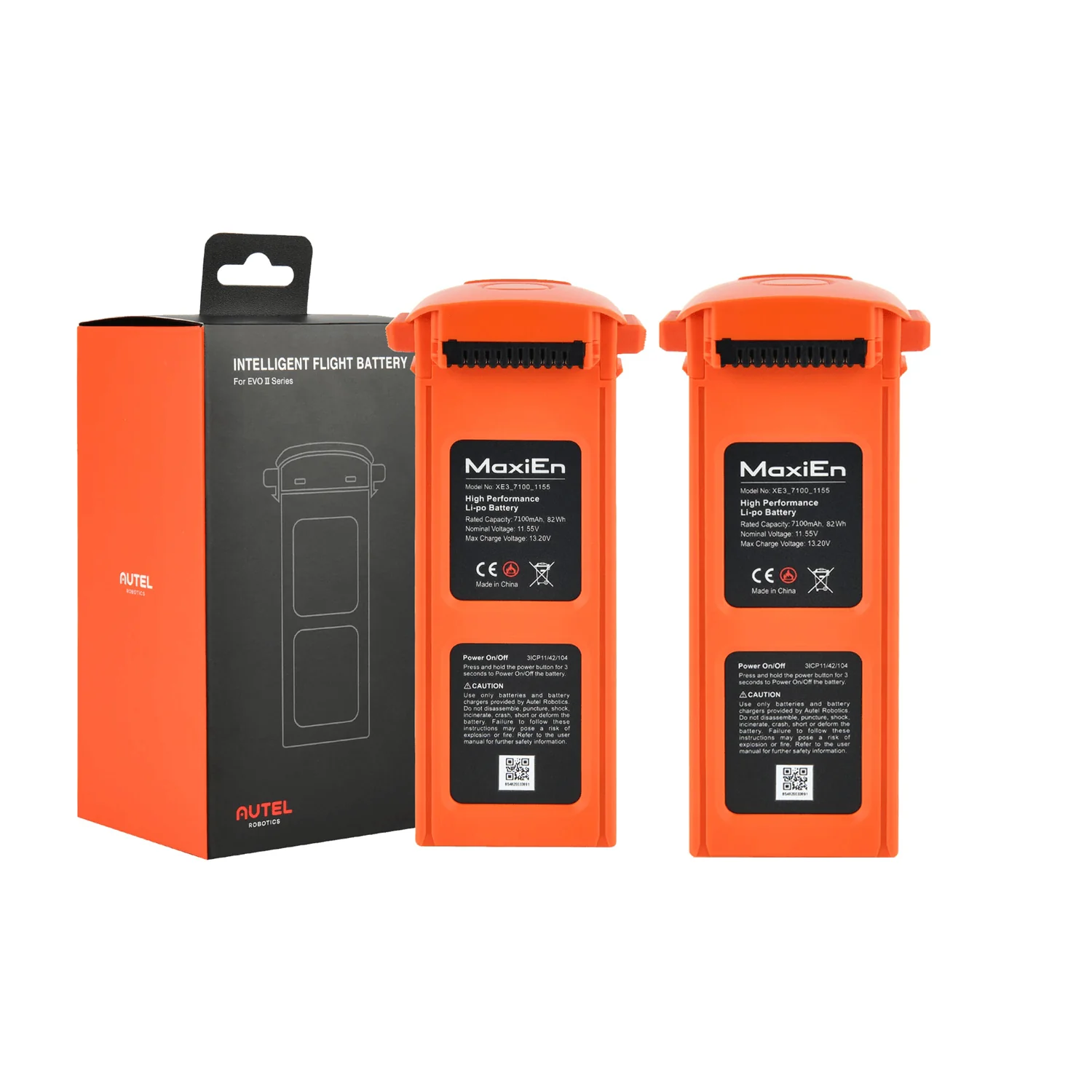 Autel Robotics EVO II Drone Battery 7100mAh - Orange - Image 8