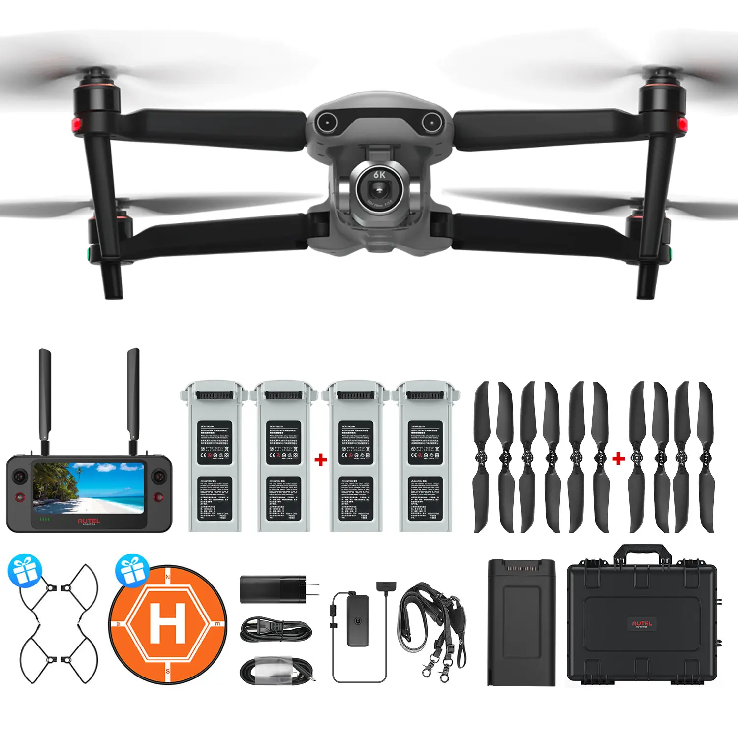 Autel Robotics EVO II Pro V3 Camera Drone - Grey - Image 3