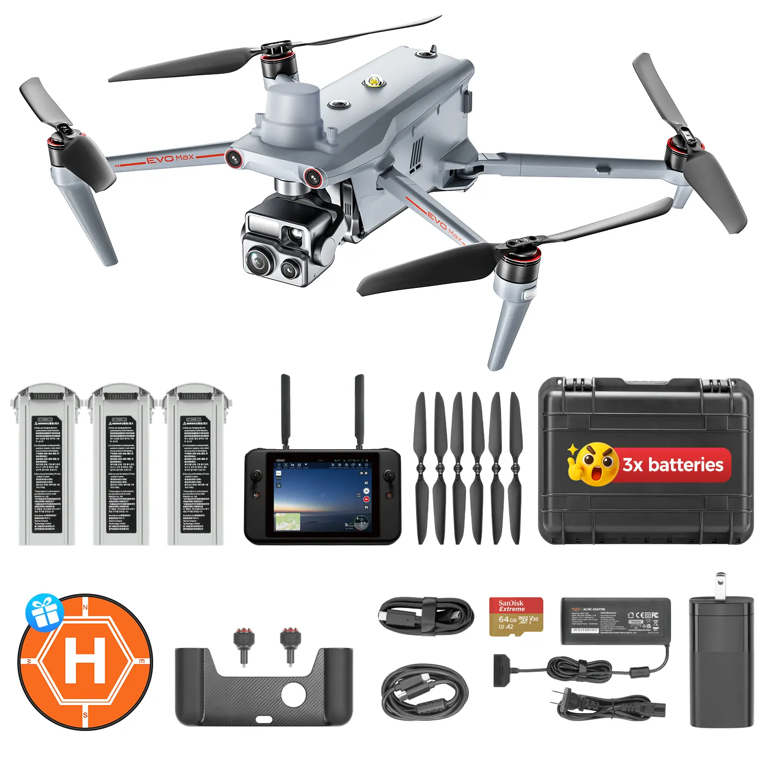 Autel Robotics EVO Max 4T V2 RTK Module Bundle - Image 8