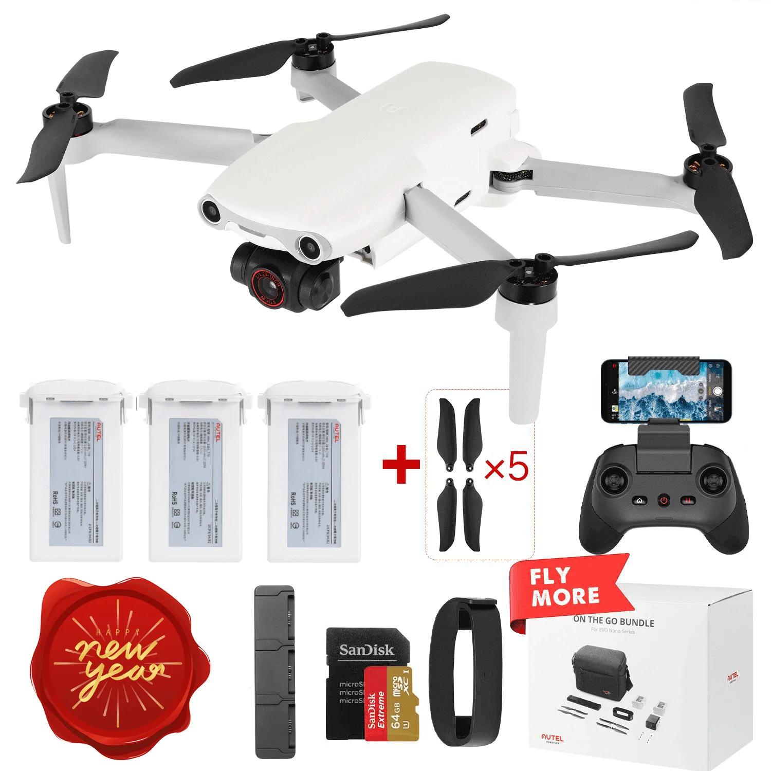 Autel Robotics EVO Nano+ Drone Fly More Combo - Image 3